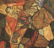 Egon Schiele Agony (mk12) oil painting on canvas